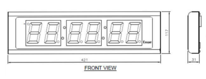 DGT-57-6 LED Display