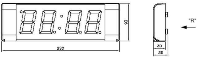 GDT-57 - 57mm LED Display