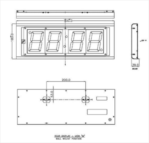 GDT-100-SS LED Display